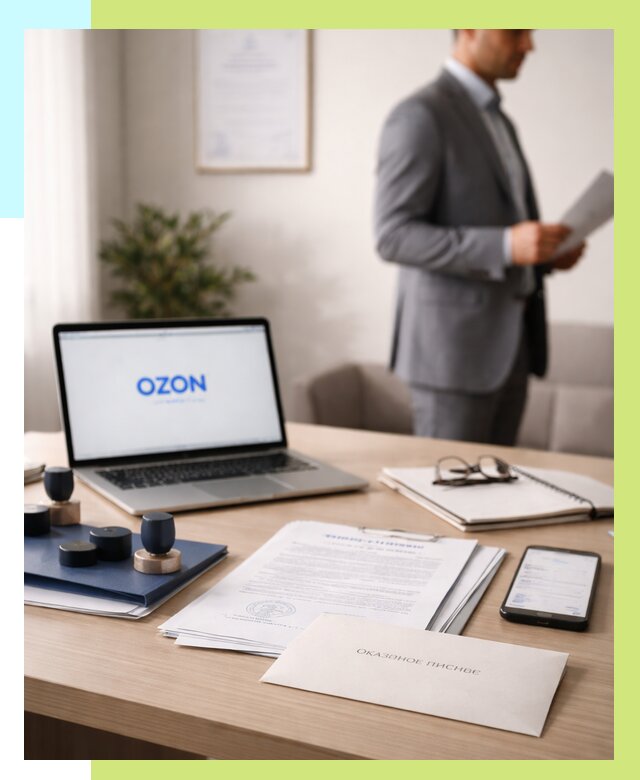 Отказное письмо для Ozon в Скопине от 3647 р. | Сертэкс